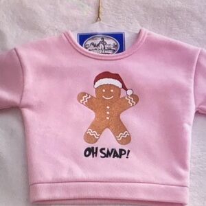 Pink Gingerbread Sweatshirt
